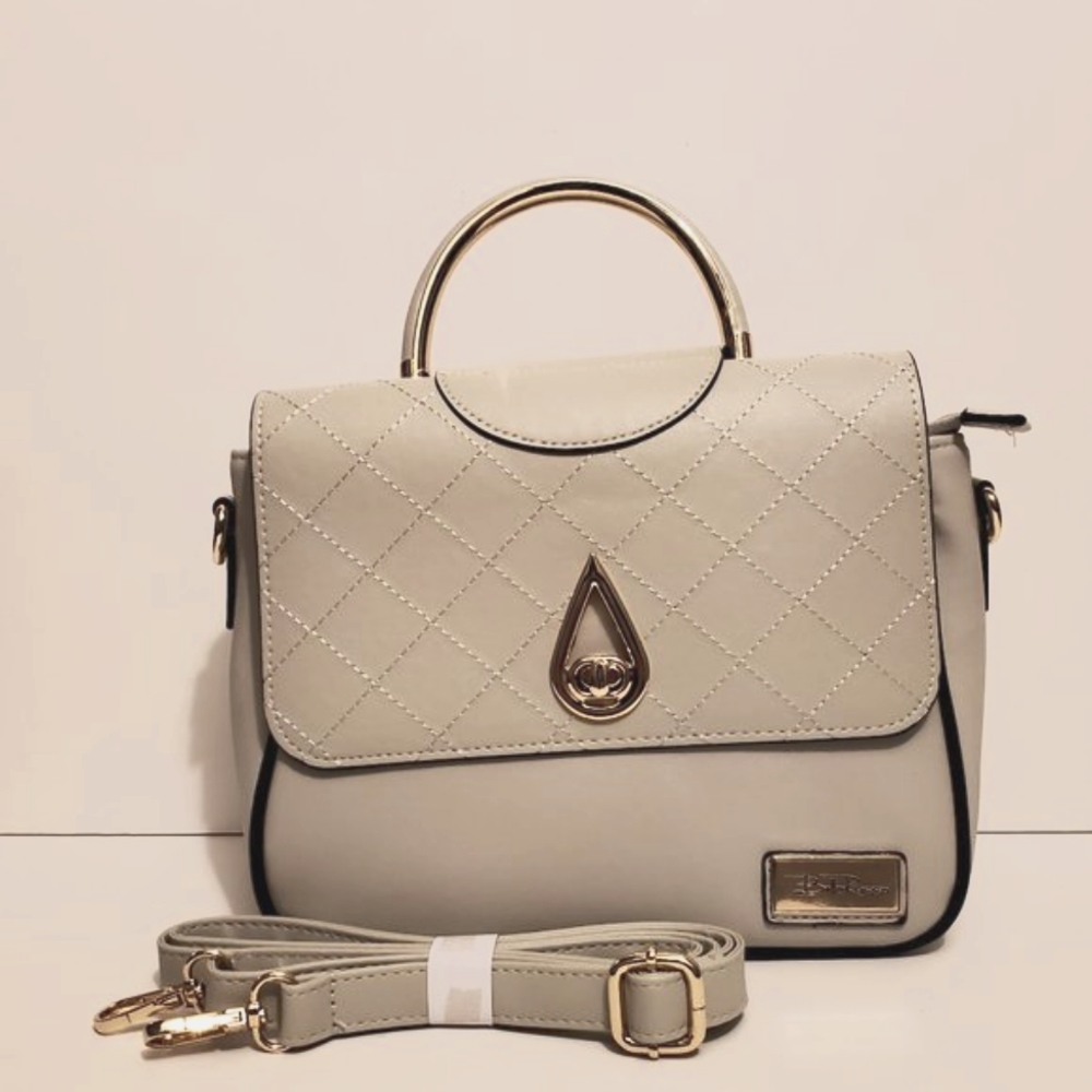 Cute Light Grey Bella Russo Handbag